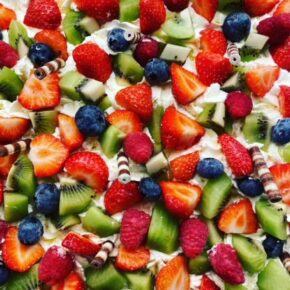 Fruit Pavlova