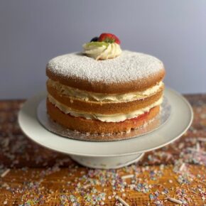 Classic Victoria sponge - light and delicious