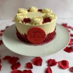 Valentines Day Buttercream and Raspberry Cake