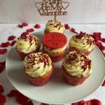 Cupcakes With Valentines Topper