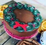 Belgian chocolate Wreath cake