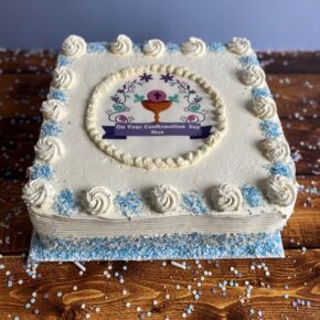 Large Confirmation Cake