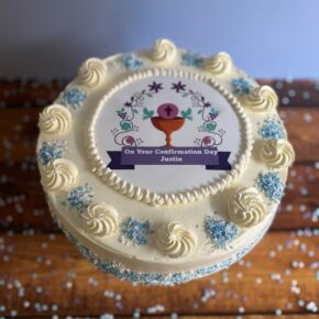 Boys Holy Communion Cake