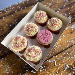 Confirmation cupcakes