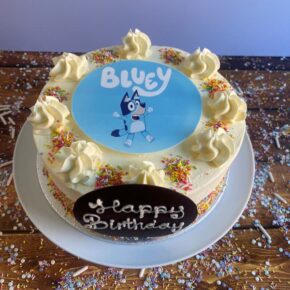 Kids Bluey Birthday Cake