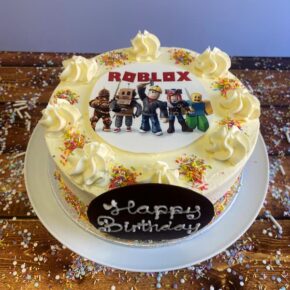 Kids Roblox Birthday Cake