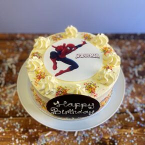 Kids Spiderman Birthday Cake