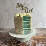 Gender Reveal Cake Blue