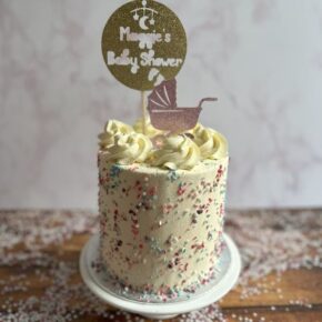 Tall Tier Baby Shower Cake Dublin