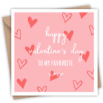 Yes, Ad 'Valentine's Day to my favourite ' Lainey K Card +&euro;3.50